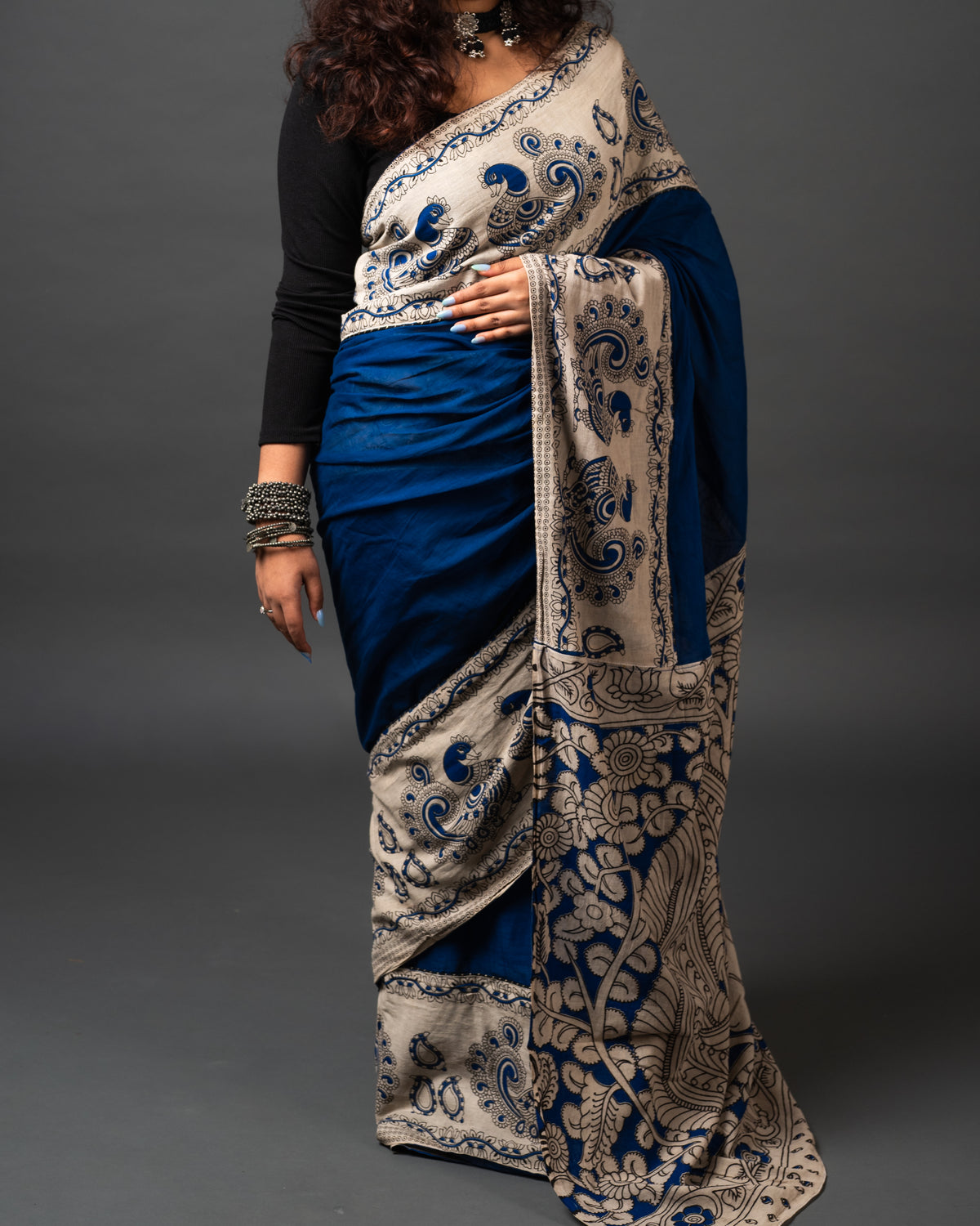 Kalamkari Cotton Saree 01