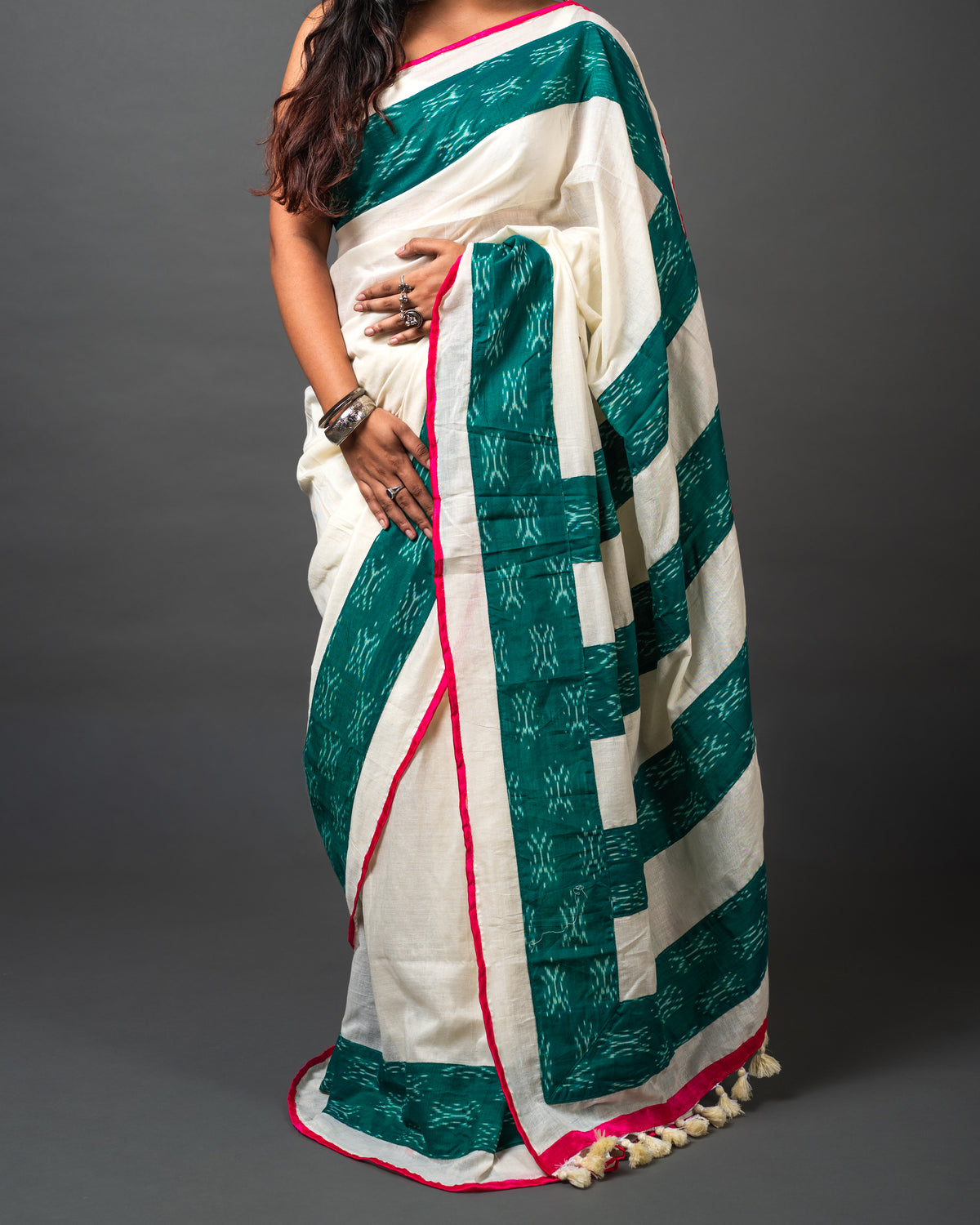 Ikkat Saree 02