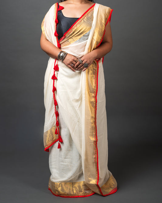Bengal Mul Cotton Saree 04