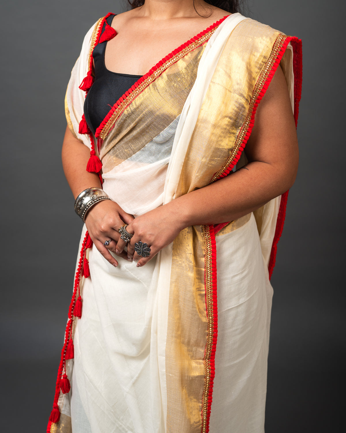 Bengal Mul Cotton Saree 04