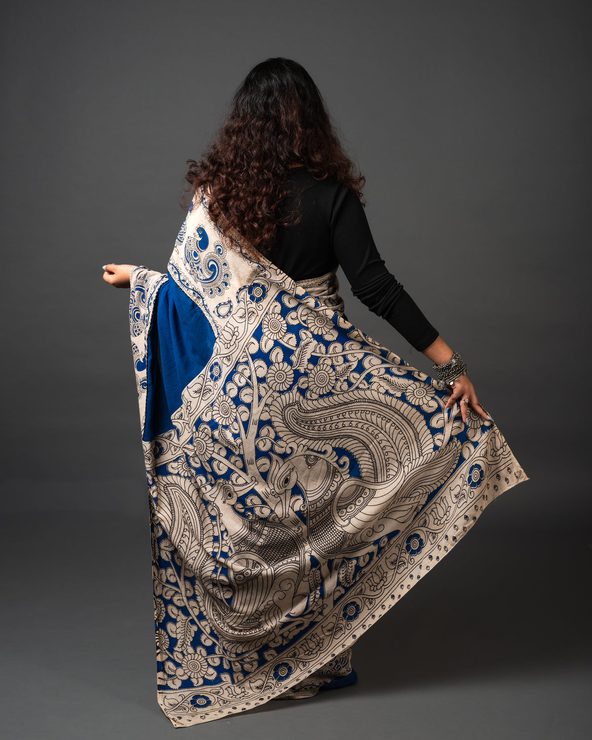 Kalamkari Cotton Saree 01