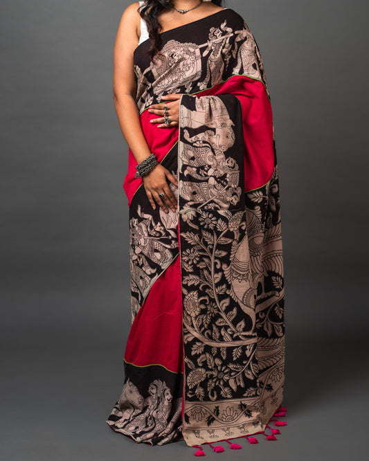 Kalamkari Cotton Saree 03