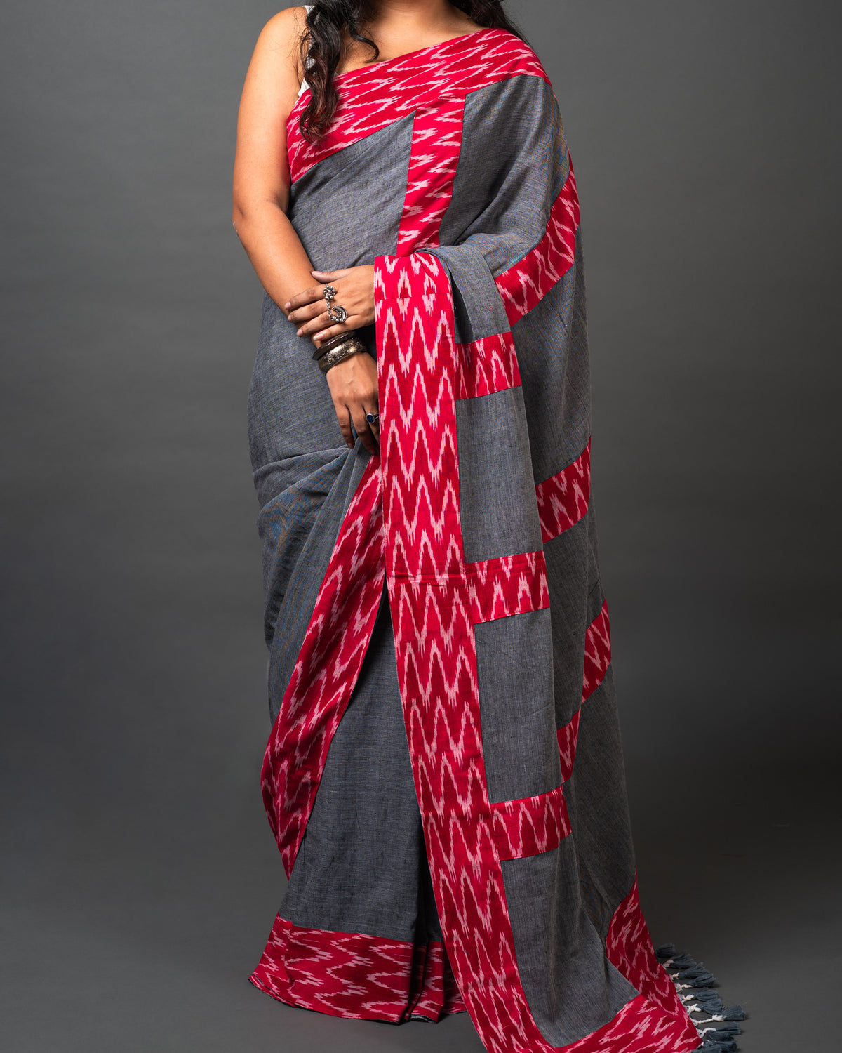 Ikkat Saree