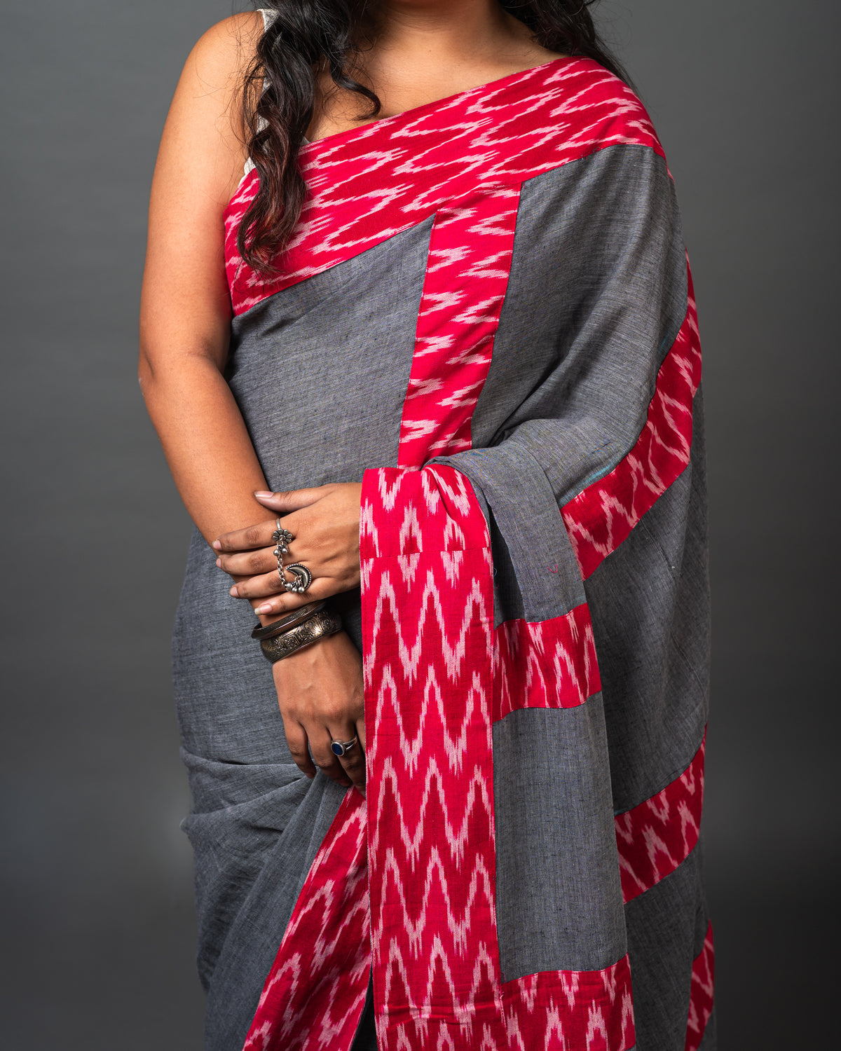 Ikkat Saree