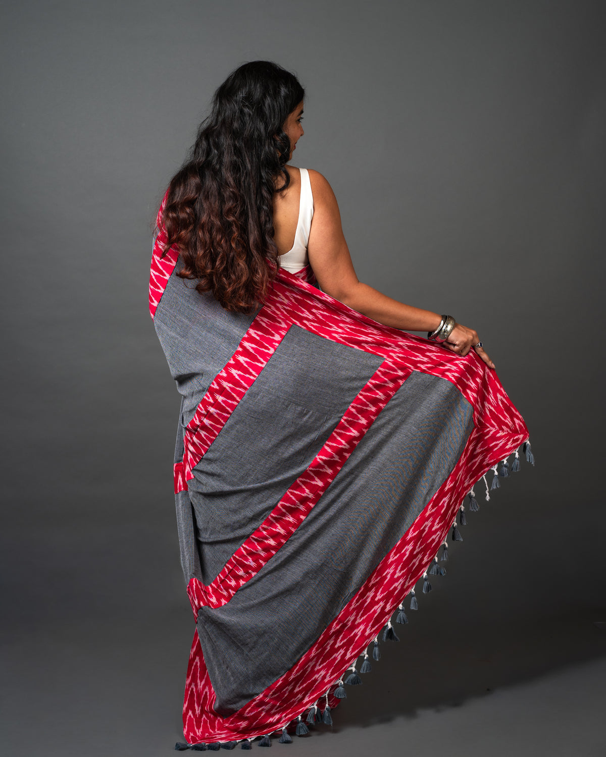 Ikkat Saree