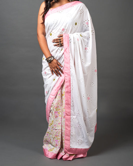 Hakoba Sangneri Print Saree