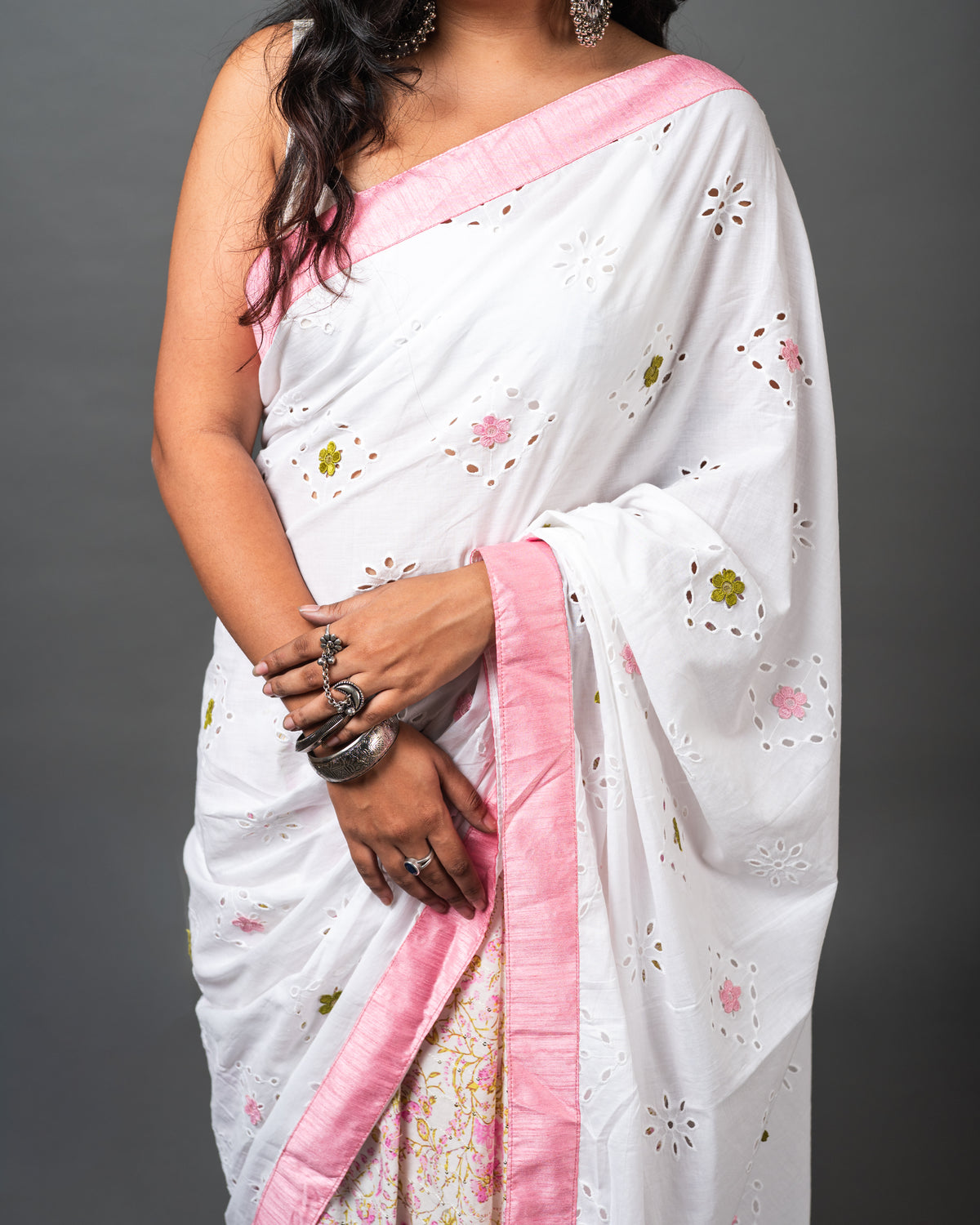 Hakoba Sangneri Print Saree