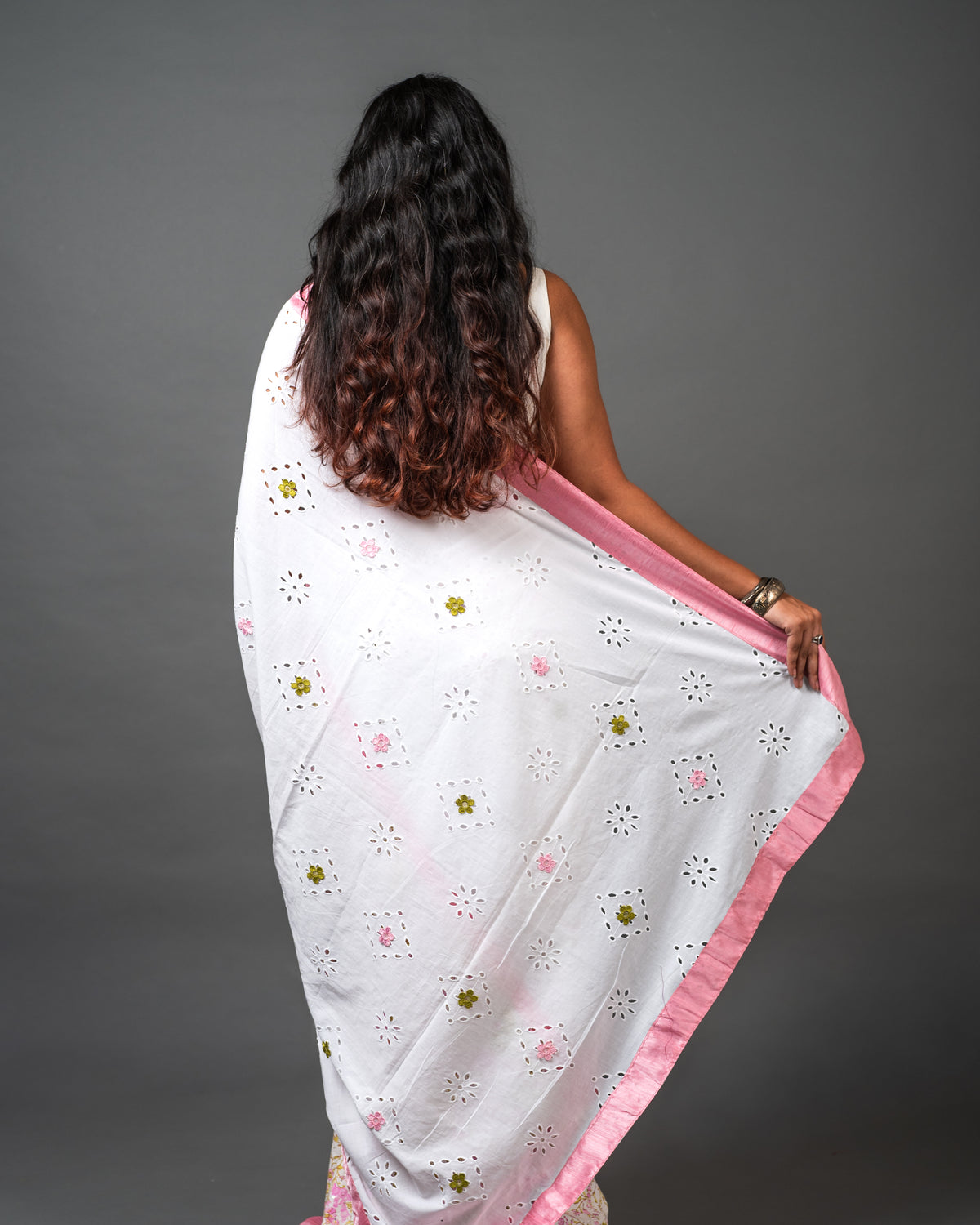 Hakoba Sangneri Print Saree