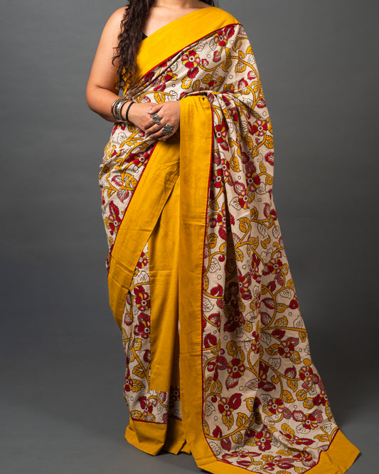 Kalamkari Cotton Saree 05