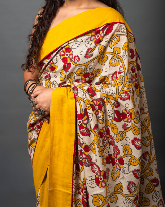 Kalamkari Cotton Saree 05